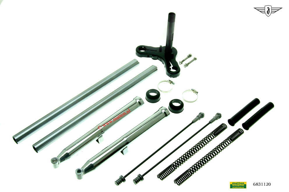 6831120 Voorvork Zundapp 517 voor het  banaan spatbord