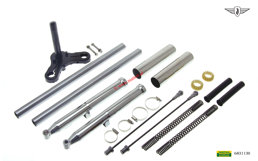 6831130 Voorvork Zundapp 517 voor het  banaan spatbord