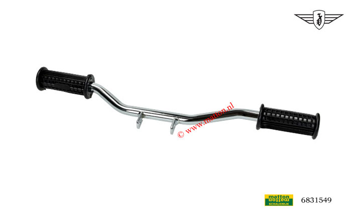 6831549 10104 Voetsteunset Zundapp chroom