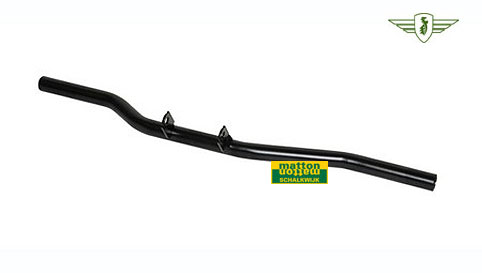 6831551 Voetsteunset Zundapp KS80 LC zwart