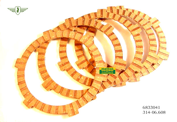 6833041 Koppelingsplatenset Zundapp KS80 versterkt