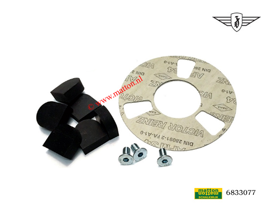 6833077 0501 Koppelingshuis revisieset Viton Zundapp KS80