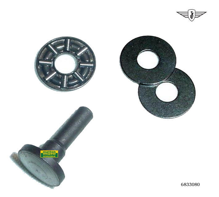6833080 Druklager met stift en plaatjes Zundapp KS80
