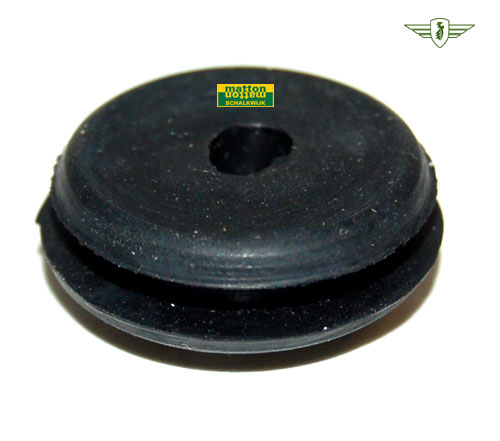 6833105 Doorvoerrubber zwart Zundapp voor koplamphuis