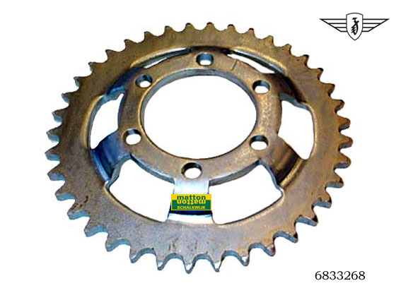 6833268 7404 Achterkettingwiel 39 tands 5/16 428 Zundapp KS80