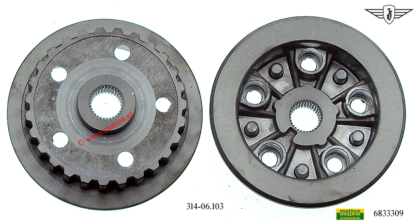 6833309 Koppelingsnaaf Zundapp KS80