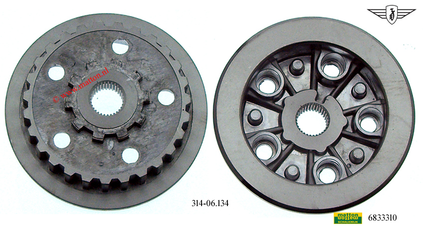 6833310 Koppelingsnaaf Zundapp KS80