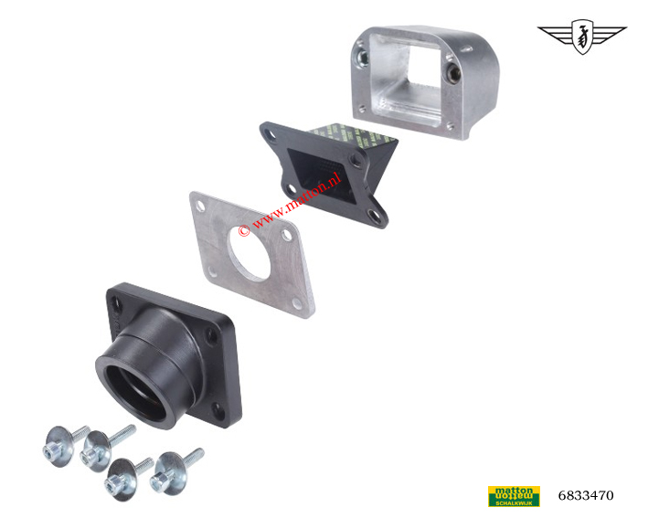 6833470 Membraan spruitstuk Zundapp KS125 LC