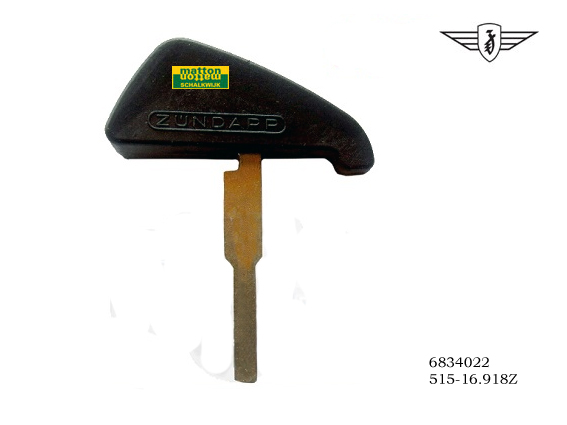 6834022 Contactsleutel Zundapp zwart