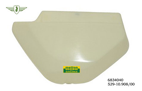 6834040 Zijdeksel blank links Zundapp 529/530