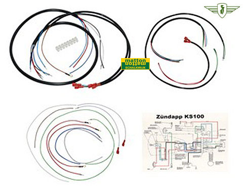 6834050 Kabelboom Zundapp KS100