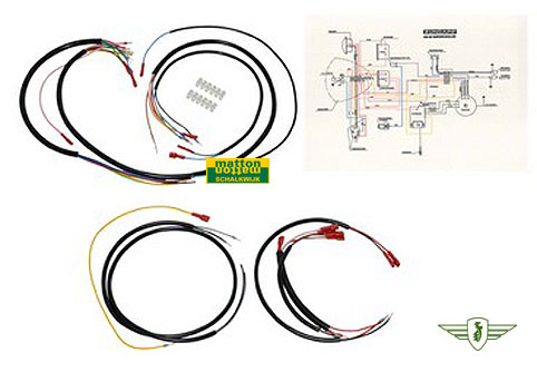 6834062 Kabelboom Zundapp KS50 LC