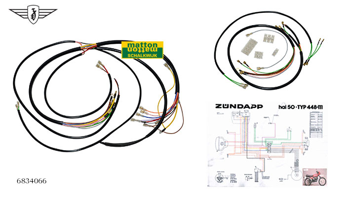 6834066 Kabelboom Zundapp HAI