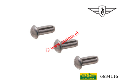 6834116 9002 Kerfnagel voor motorblok typeplaatje Zundapp