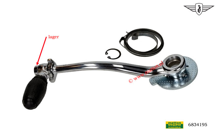 6834195 Kickstarter Zundapp KS125 nieuw model