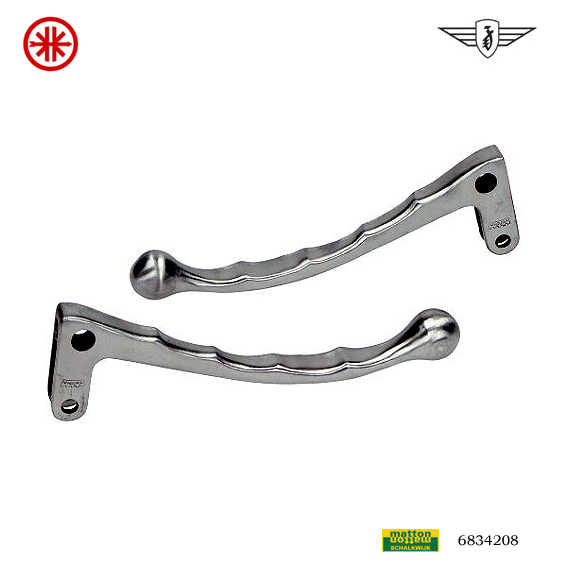 6834208 Voorrem en koppelingsgreep set Zundapp met vinger grip