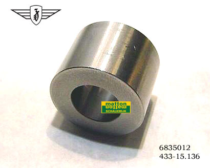 6835012 0402 Afstandsbus achterwiel RVS Zundapp 517