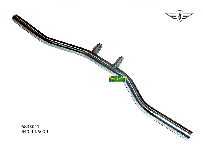 6835017 Foot rest tube stainless Zundapp 540