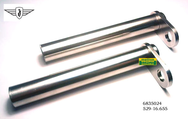 6835024 Blinkleuchte Haltesatz vorne Edelstahl Zundapp 529