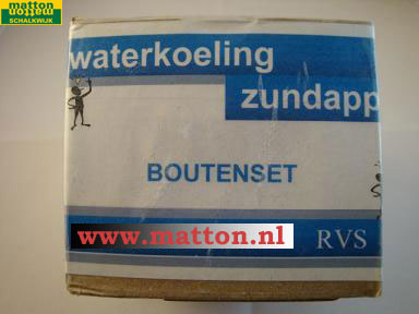 6835125 Schraubensatz Wasserkühlung Edelstahl Zundapp