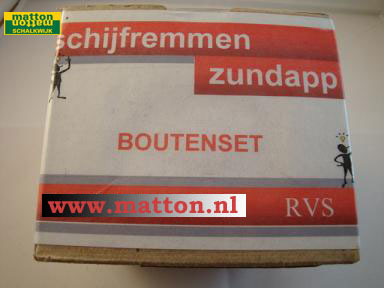 6835128 Schraubensatz Bremsscheibe Edelstahl Zundapp