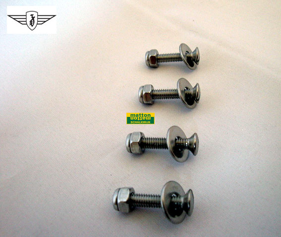 6835138 0402 Frontfender srewset stainless Zundapp 517