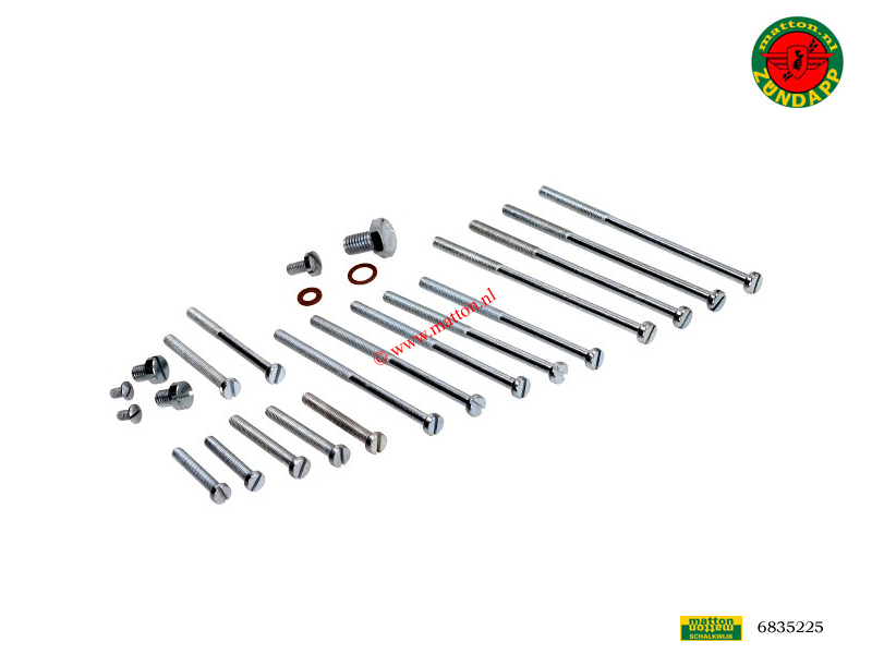 6835225 Engine boltset Din 84 Zundapp 3 speed