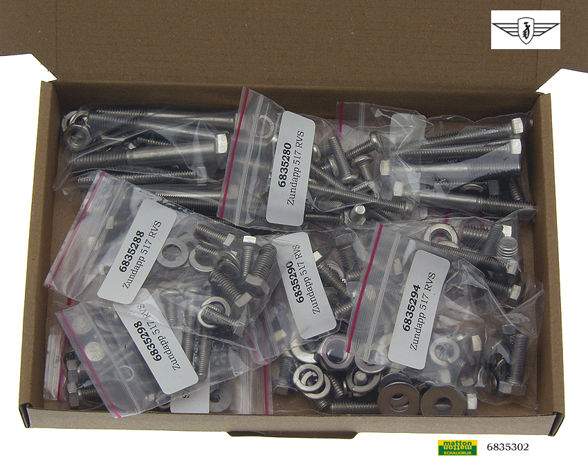 6835304 Zundapp 517 complete boutenset