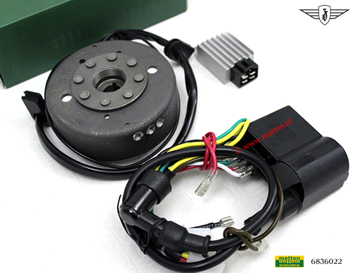 6836022 Ontsteking Zundapp KS50 KS100 4V model KS 6V