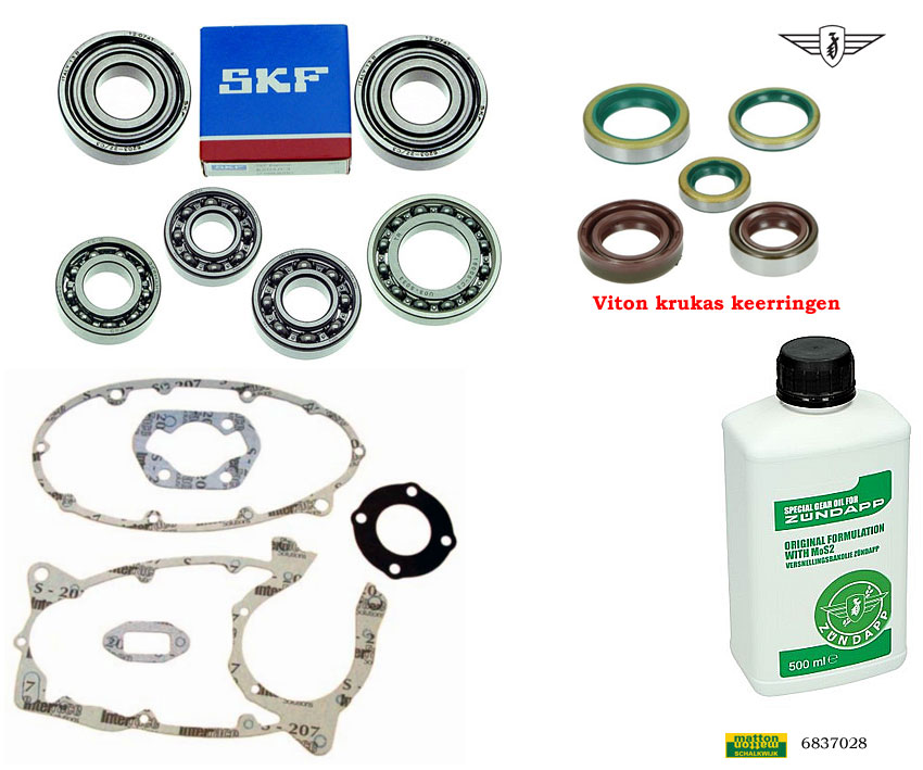 6837028 Revisieset 4 SKF Zundapp 5V