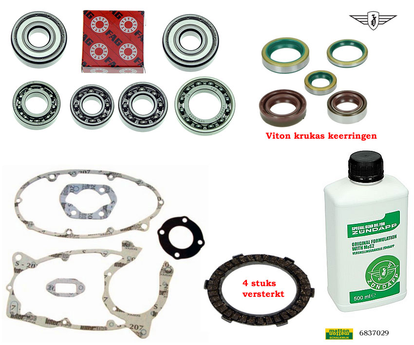 6837029 Revisieset 5 FAG Zundapp 5V