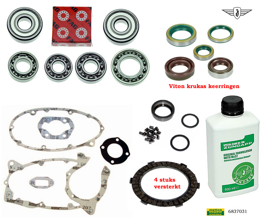 6837031 Revisieset 6 FAG Zundapp 5V