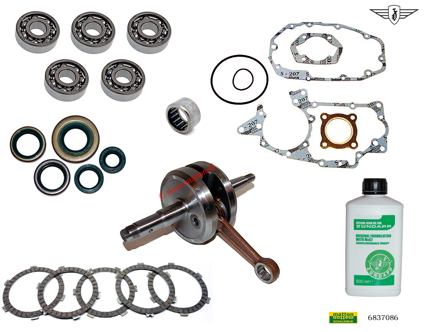 6837081 Kosten van een motorblok revisie Zundapp 80cc