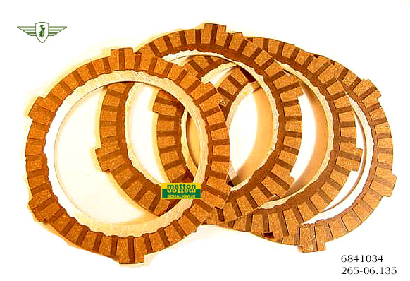 6841034 Koppelingsplatenset versterkt Zundapp