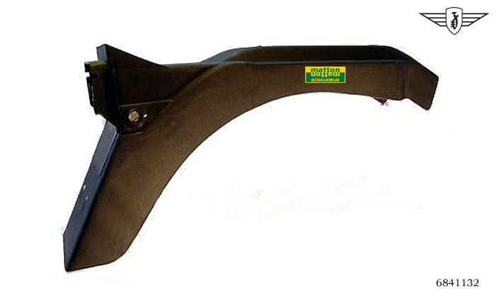 6841132 Rear fender Zundapp 540 black