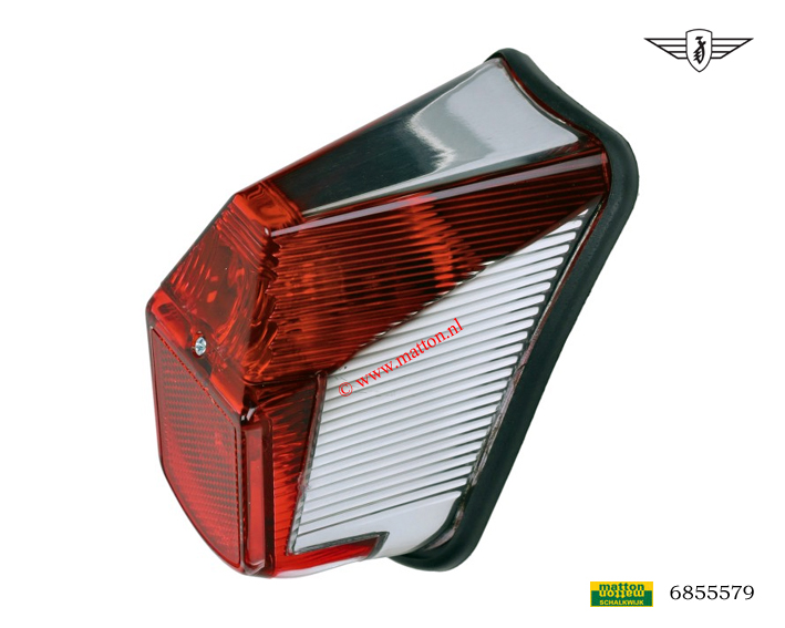 6855579 Achterlicht Zundapp model Hella ROOD
