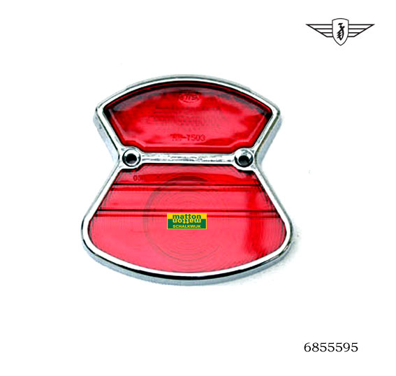 6855595 Achterlichtglas met rand Zundapp 510 zandloper
