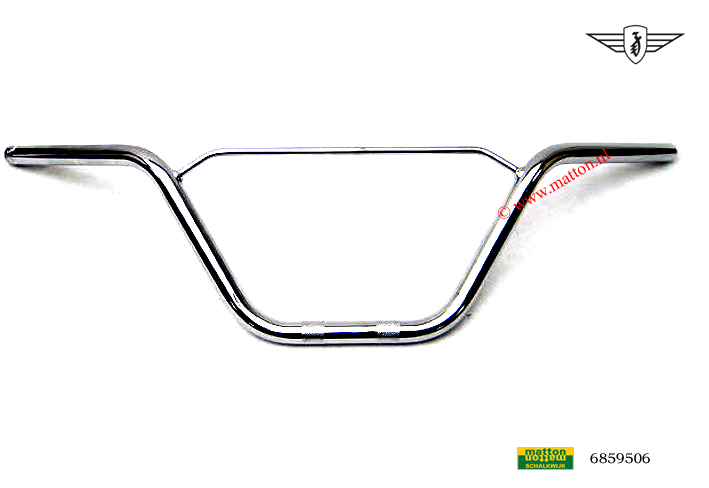 6859506 10306 Stuur Zundapp chroom met spijl