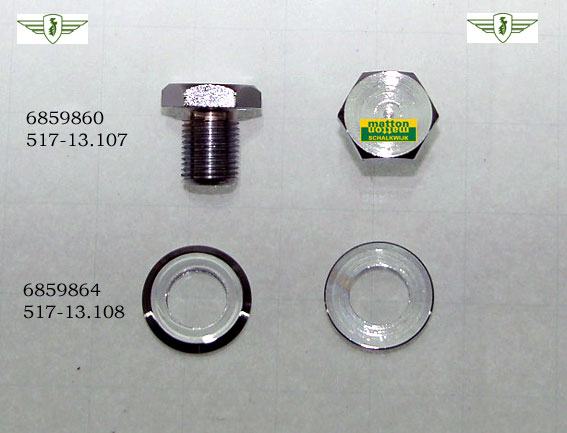 6859860 5207 Clip-on bout per set Zundapp