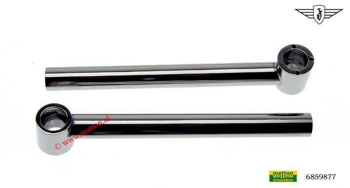 6859877 Clip-on stuur set RVS Zundapp