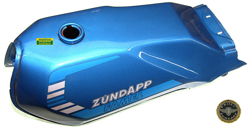 8600879 Benzinetank blauw Zundapp Famel Flash