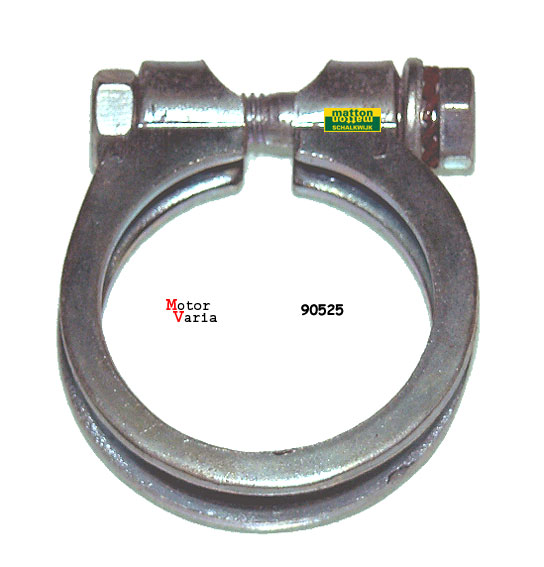 90525 Uitlaatklem dubbel 34mm