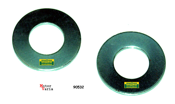 90532 Borgplaat tandwiel Zundapp 4-5V 15 x 30mm