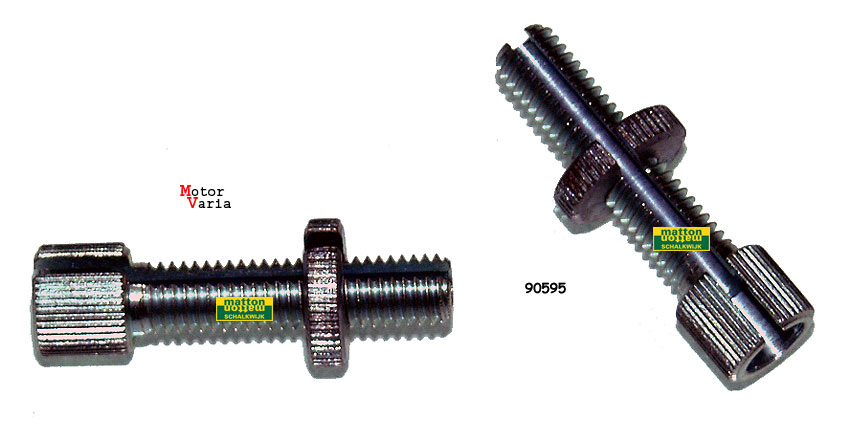 90595 Stelbout M8 met gleuf en moer
