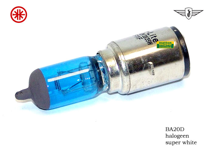 5642176 Lamp BA20D 12V 35/35W halogeen super white